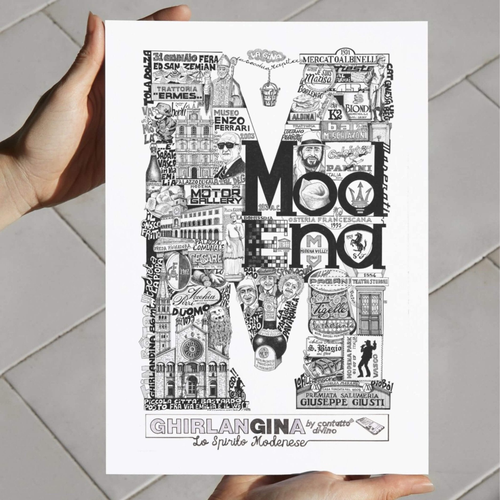 Stampa "M di Modena" - GhirlanGINa