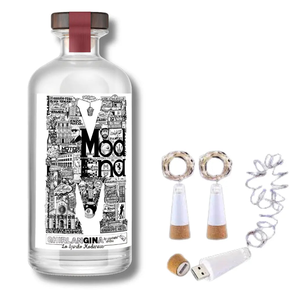 GhirlanGINa GIN + Kit Lampada Led Ricaricabile USB - GhirlanGINa