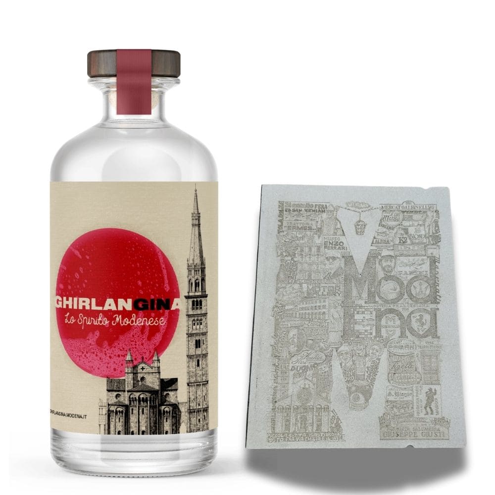 GhirlanGINa Mindfulness Kit (Classic) - GIN + Taccuino NFC "M di Modena" - GhirlanGINa