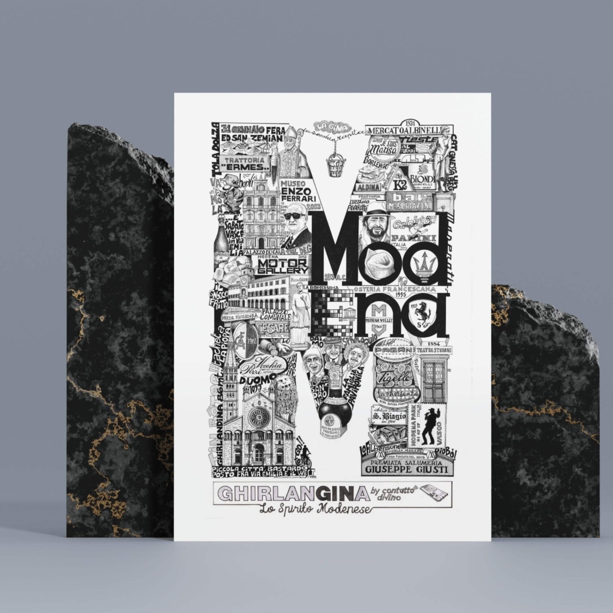 Stampa "M di Modena" - GhirlanGINa