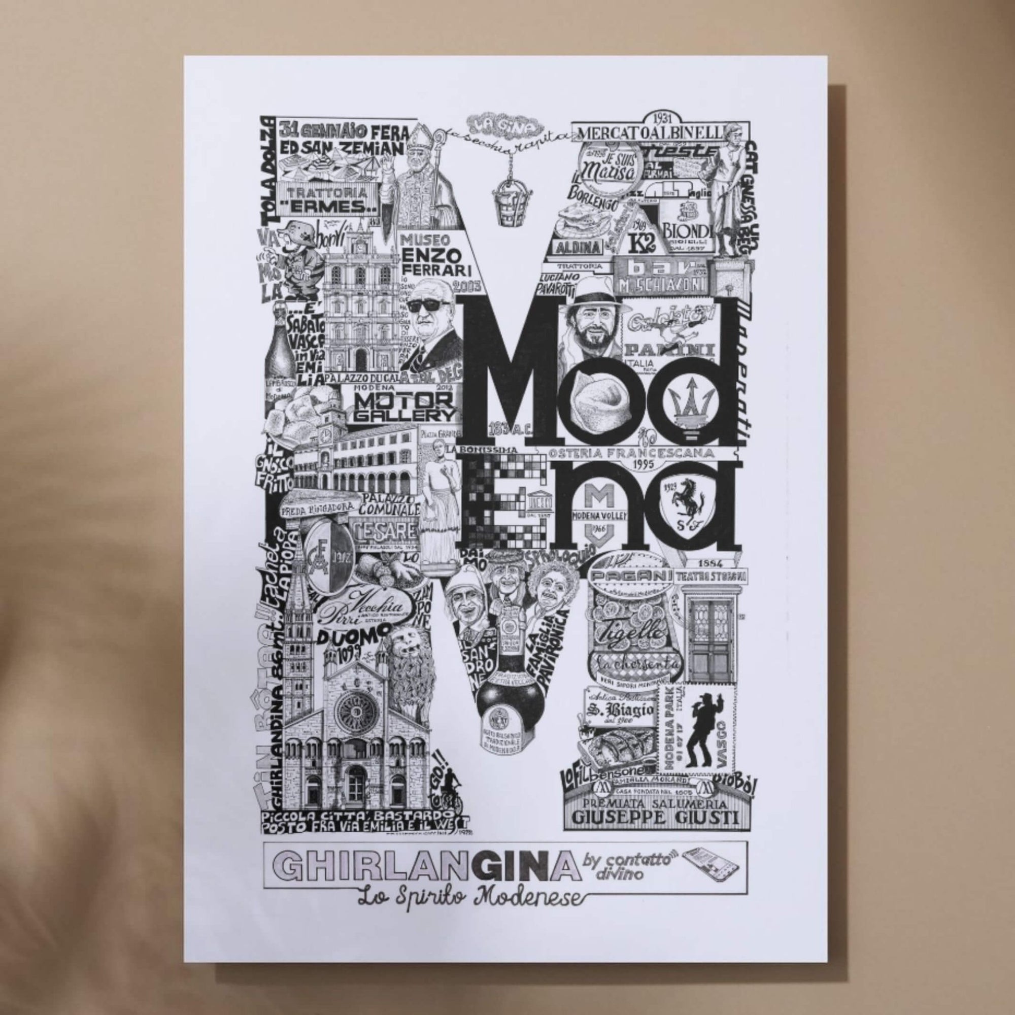 Stampa "M di Modena" - GhirlanGINa